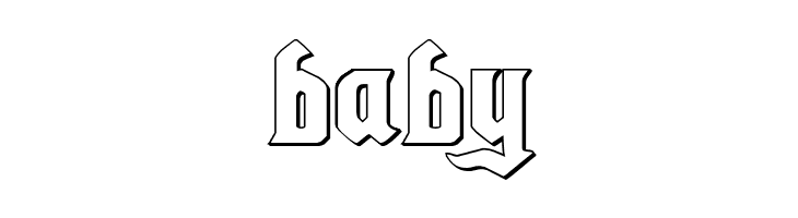 Empire Crown 3D Regular  Free Fonts Download