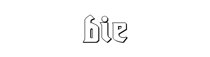 Empire Crown 3D Regular  Free Fonts Download