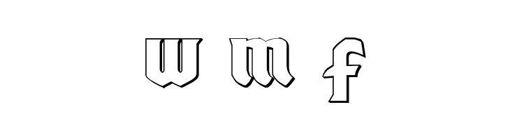 Empire Crown 3D Regular  Free Fonts Download