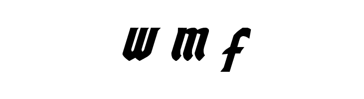 Empire Crown Condensed Italic  Free Fonts Download