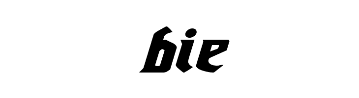 Empire Crown Expanded Italic  Free Fonts Download