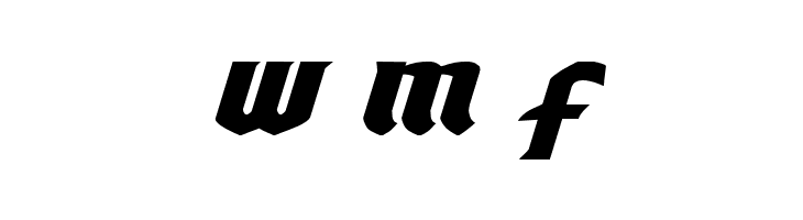 Empire Crown Expanded Italic  Free Fonts Download