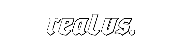 Empire Crown 3D Italic  Free Fonts Download