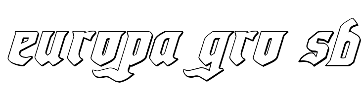 Empire Crown 3D Italic  Free Fonts Download