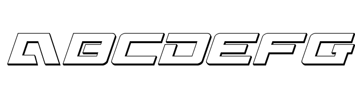 Wildcard 3D Italic  Free Fonts Download
