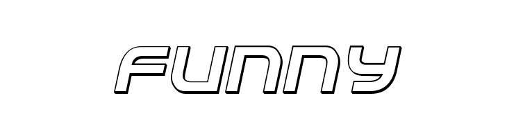 Federal Service 3D Italic  Free Fonts Download