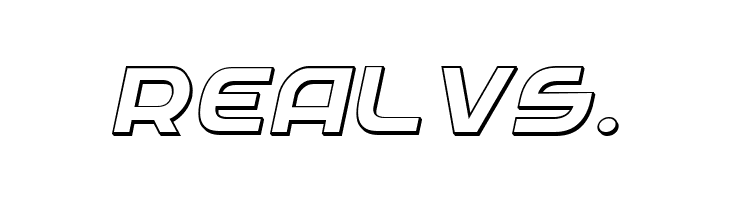 Federal Service 3D Italic  Free Fonts Download