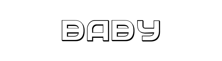 Federal Service 3D Regular  Free Fonts Download