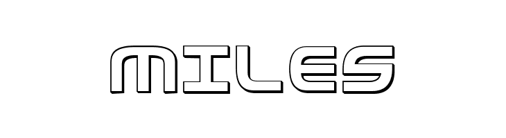 Federal Service 3D Regular  Free Fonts Download