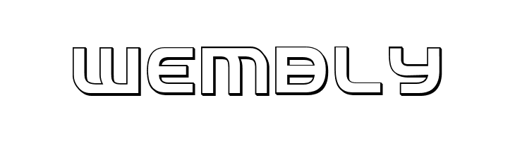 Federal Service 3D Regular  Free Fonts Download