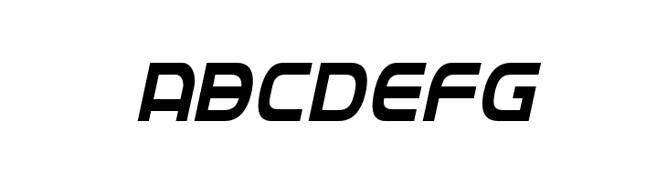 Federal Service Condensed Italic  Free Fonts Download