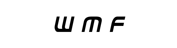 Federal Service Condensed Italic  Free Fonts Download