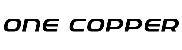 Federal Service Expanded Italic  Free Fonts Download