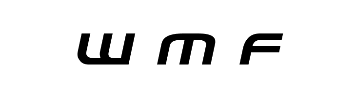 Federal Service Expanded Italic  Free Fonts Download