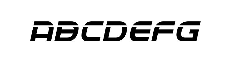 Federal Service Laser Italic  Free Fonts Download