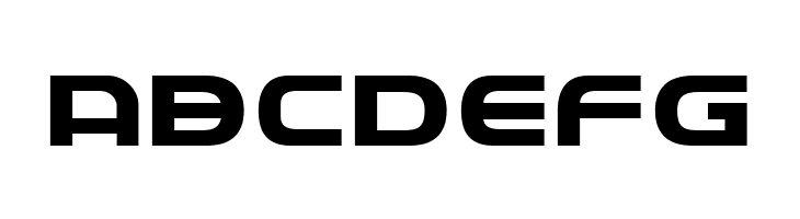 Federal Service Expanded Bold  Free Fonts Download