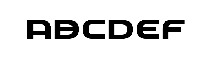 Federal Service Expanded Bold  Free Fonts Download