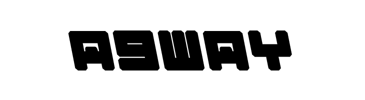 Omega-3 Leftalic  Free Fonts Download