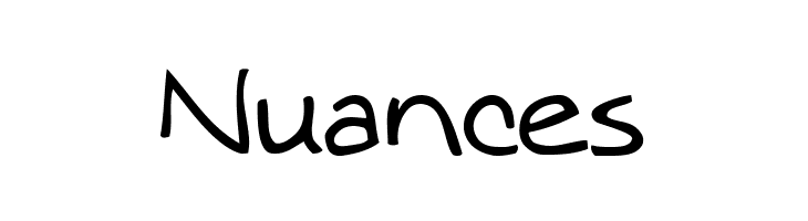 Nuances augie Font