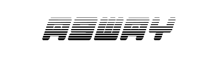 Omega-3 Gradient Italic  Free Fonts Download