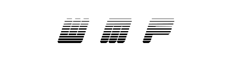 Omega-3 Gradient Italic  Free Fonts Download