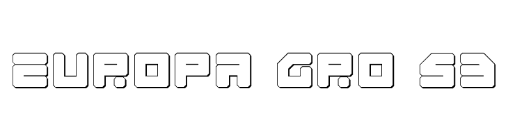 Omega-3 3D  Free Fonts Download