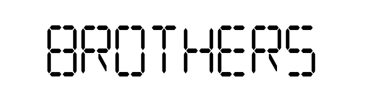 Digital dream Narrow  Free Fonts Download