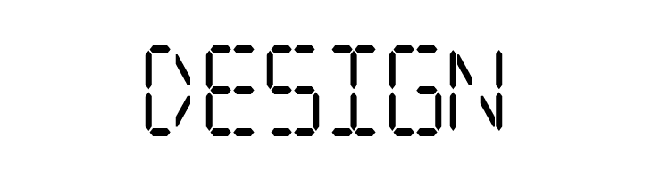 Digital dream Narrow  Free Fonts Download