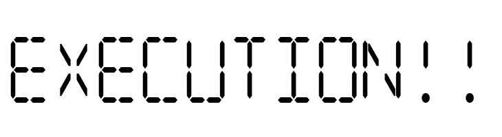 Digital dream Narrow  Free Fonts Download