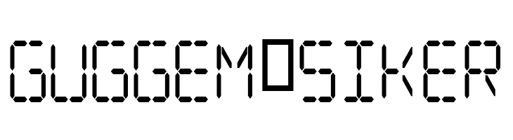 Digital dream Narrow  Free Fonts Download