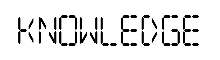 Digital dream Narrow  Free Fonts Download