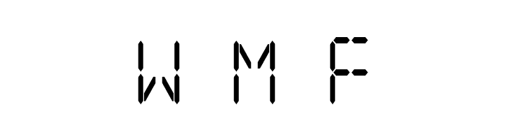 Digital dream Narrow  Free Fonts Download