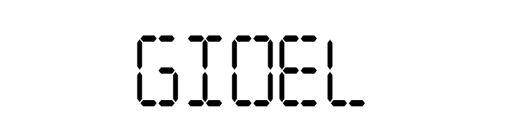 Digital dream Narrow  Free Fonts Download