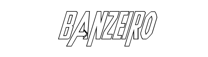 Heroes Assemble Outline Italic  Free Fonts Download