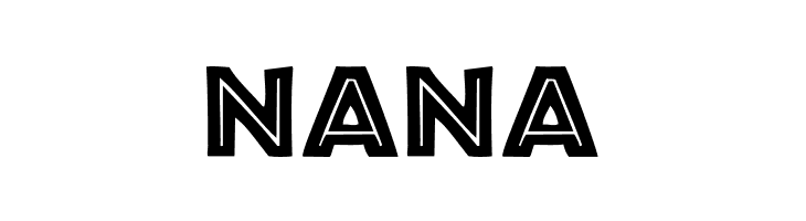 NANA African Font