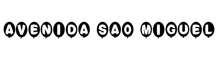 Balloons Normal  Free Fonts Download