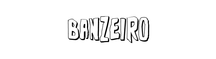 Zakenstein 3D Regular  Free Fonts Download
