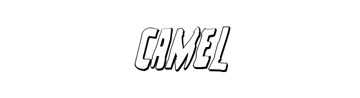 Zakenstein 3D Italic  Free Fonts Download