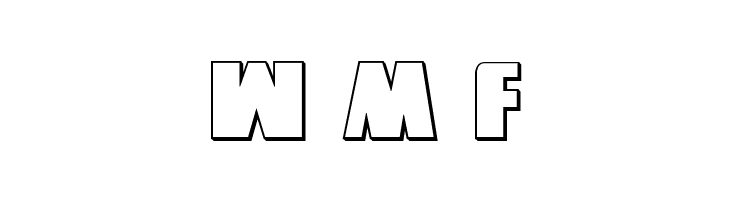 Power Lord 3D Regular  Free Fonts Download