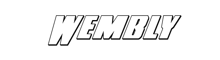 Power Lord 3D Italic  Free Fonts Download