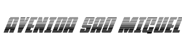 Power Lord Gradient Italic  Free Fonts Download