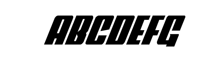 Power Lord Italic  Free Fonts Download