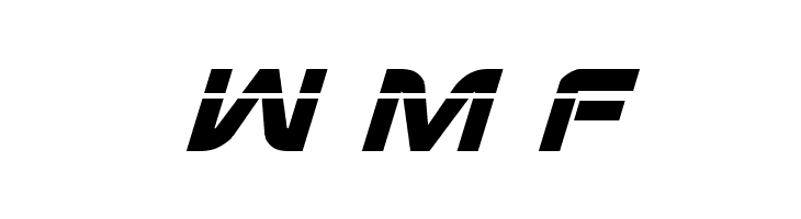 Praetorian Laser Italic  Free Fonts Download