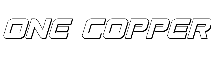 Praetorian 3D Italic  Free Fonts Download