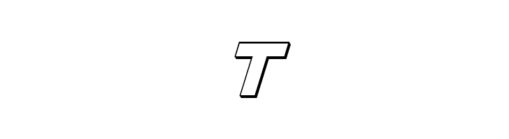 Praetorian 3D Italic  Free Fonts Download