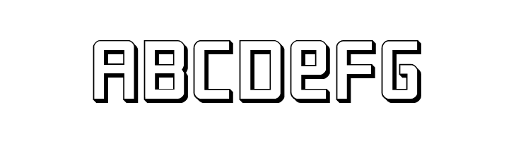 Crixus 3D  Free Fonts Download