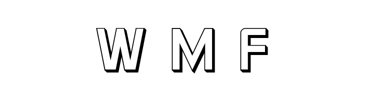 Crixus 3D  Free Fonts Download