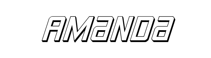 Crixus 3D Italic  Free Fonts Download