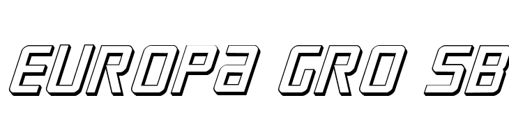 Crixus 3D Italic  Free Fonts Download