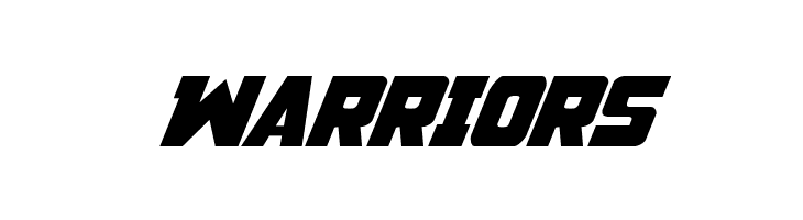 WARRIORS Pistoleer Italic Font